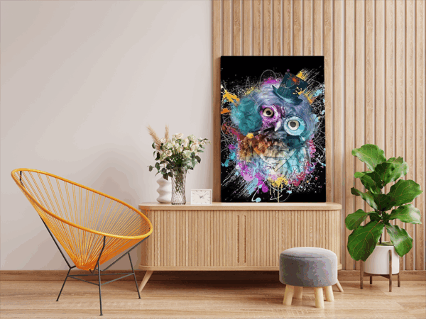 Quirky Owl Paint by Numbers Kit - Image 2