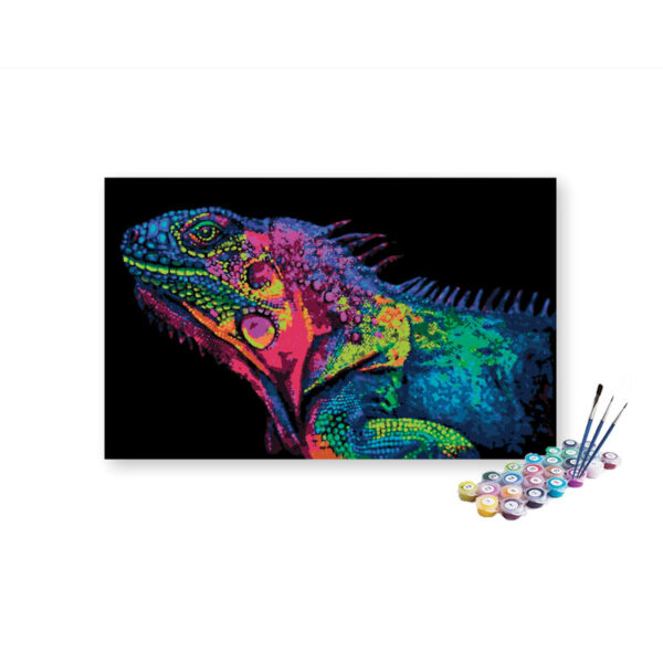 Reptile Colorful Paint by Numbers Kit