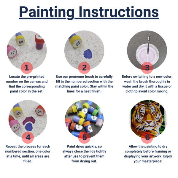 Sacred Lotus Offering: Radha and Krishna's Divine Connection - Paint by Numbers Kit - Image 7