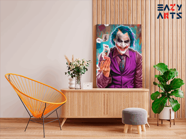 Joker Playing Cards Paint by Numbers Kit - Image 2