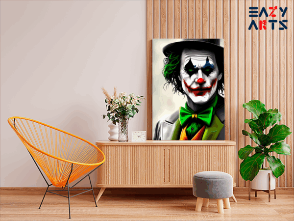 Dark Clown Mastermind Joker Paint by Numbers Kit - Image 2