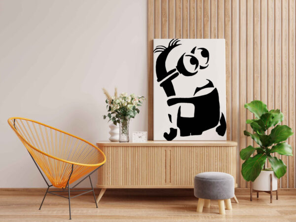 Minion Glow in the Dark Painting Kit – Fun DIY Canvas Art for Kids | Eazy Arts - Image 2